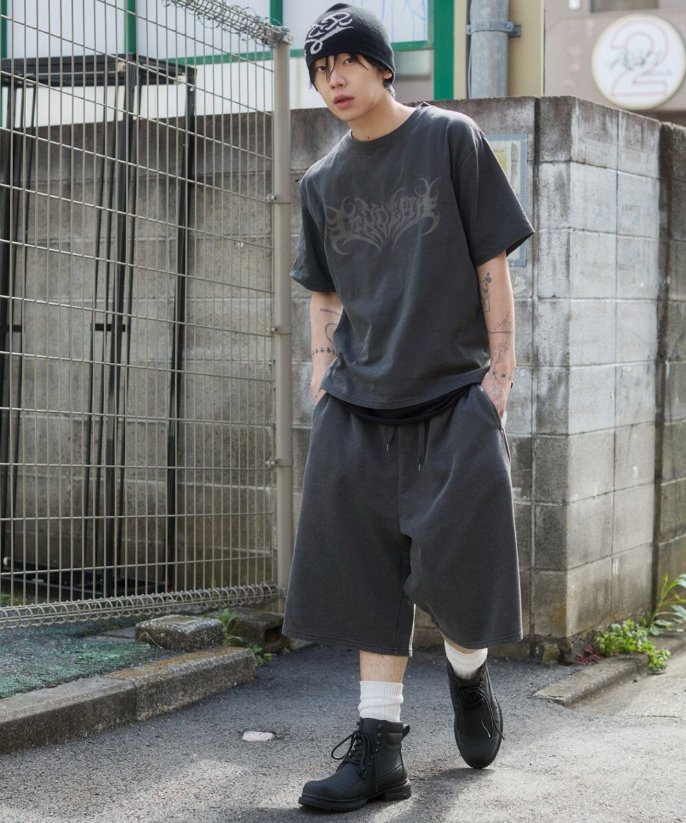 WEGO 【ユニセックス着用ITEM】ピグメントグラフィックT（SS） 