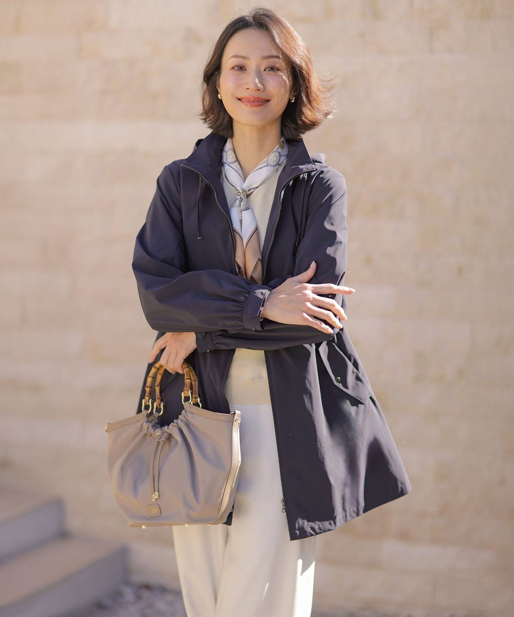 J.PRESS LADIES 【2way】ギャザーバンブー トート バッグ 