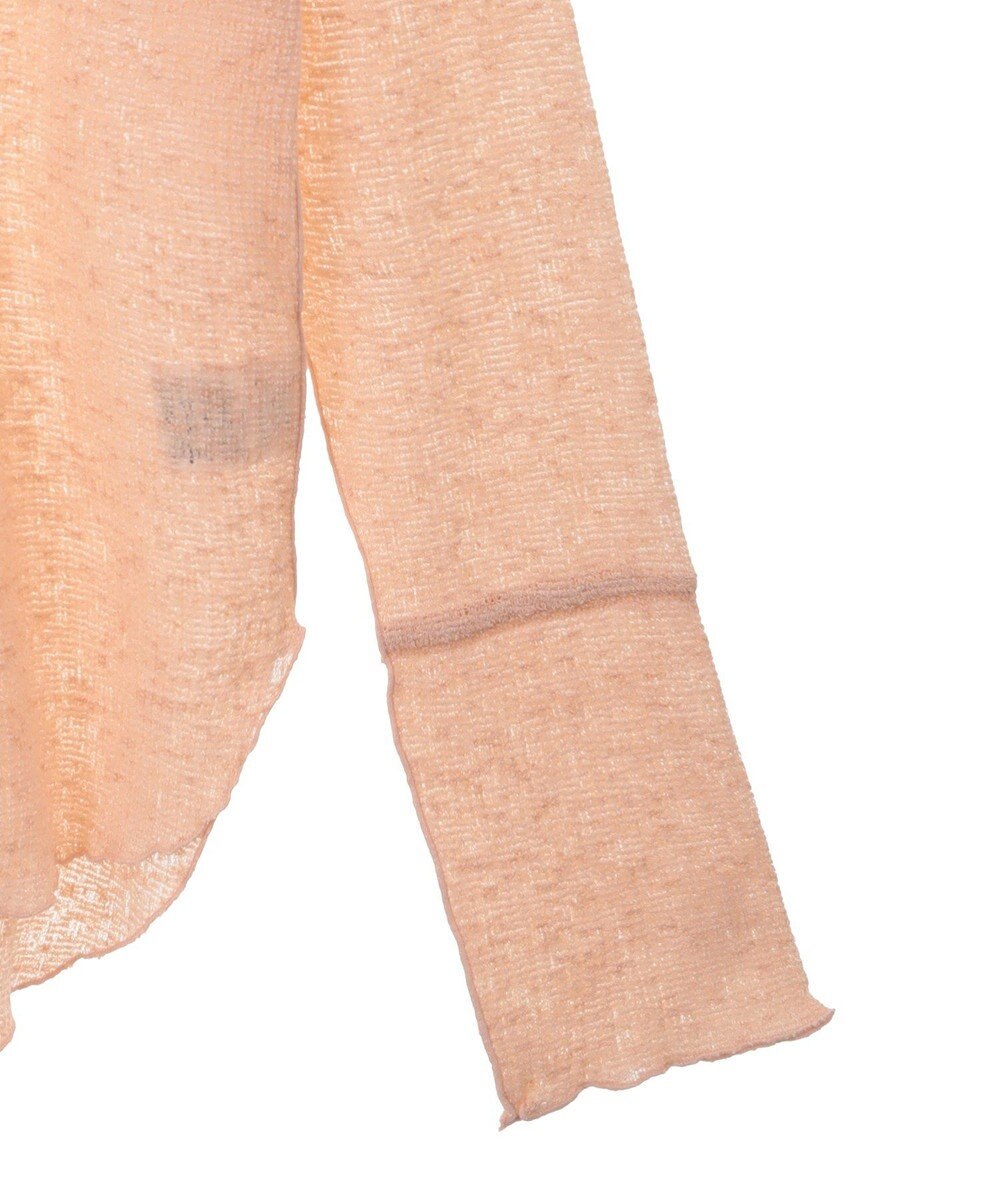 Green Parks シアーワッフルプルオーバー 