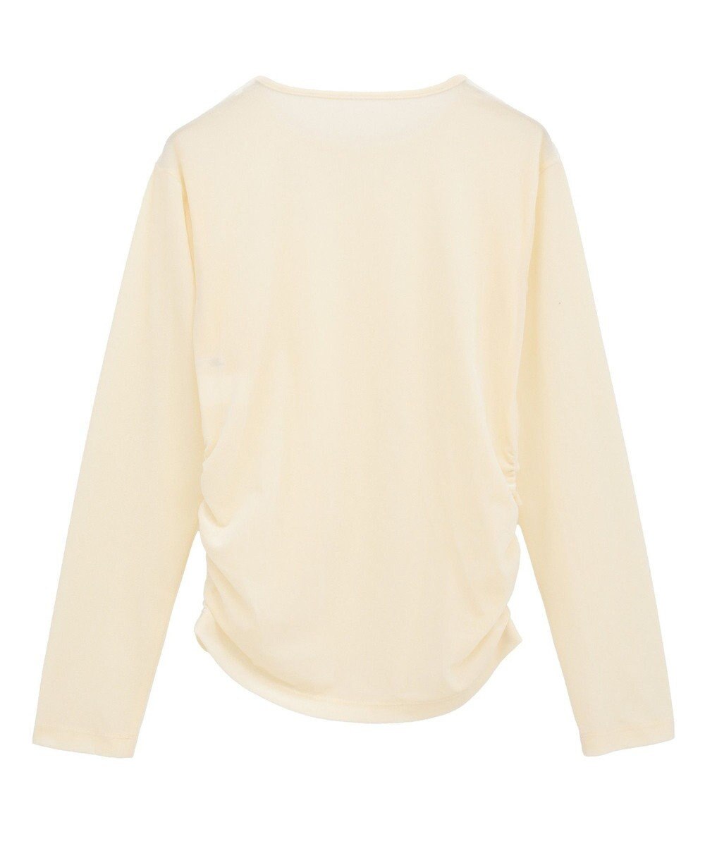 CRAFT STANDARD BOUTIQUE シアーベロアサイドギャザープルオーバー 