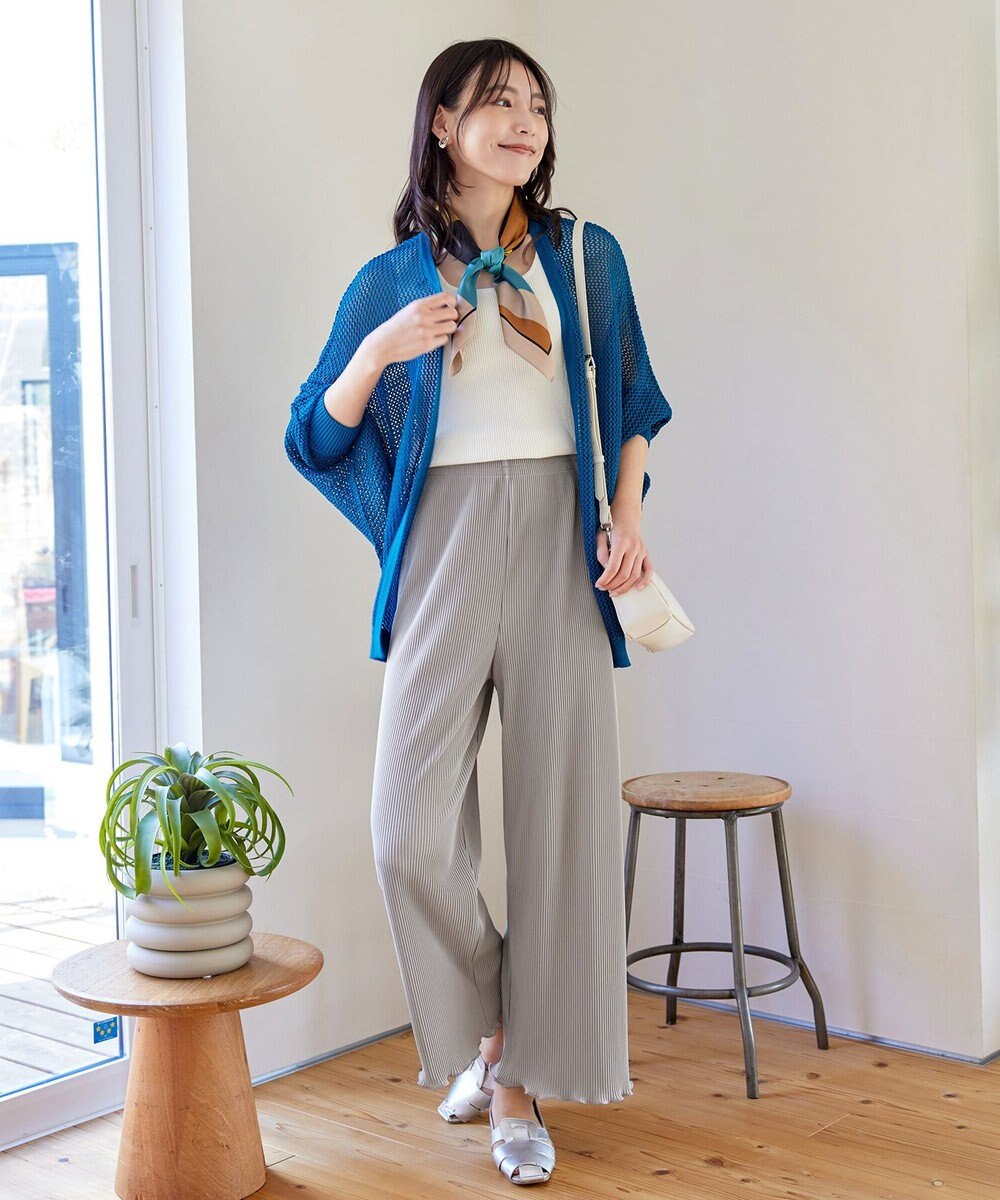 Tiaclasse 【新色追加・洗える】プリーツパンツ 