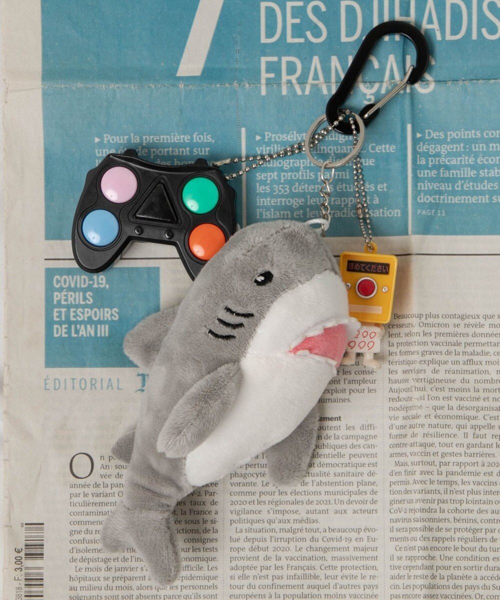 WEGO さめぬいぐるみキーホルダー 