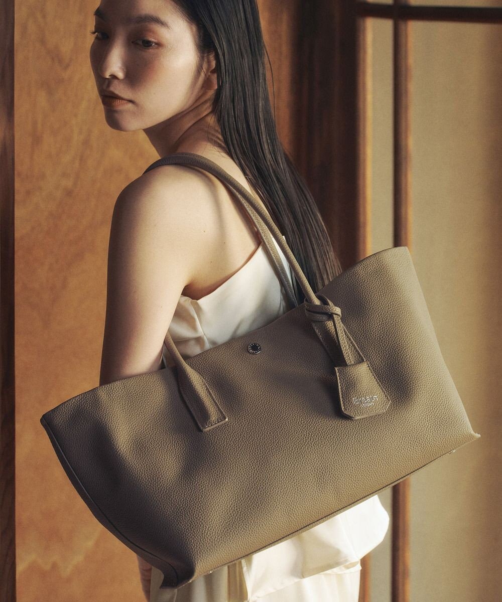 TOPKAPI 【雑誌掲載】【Breath TOPKAPI】ELAN エラン シュリンクレザー 2way トートバッグ 