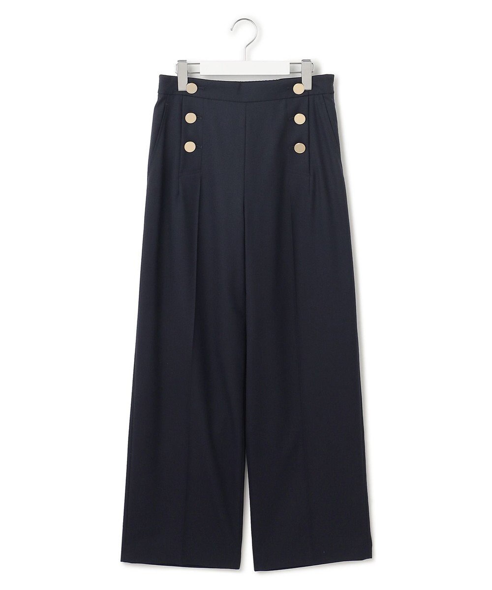 23区 ウーステッドウールツイル マリン パンツ 