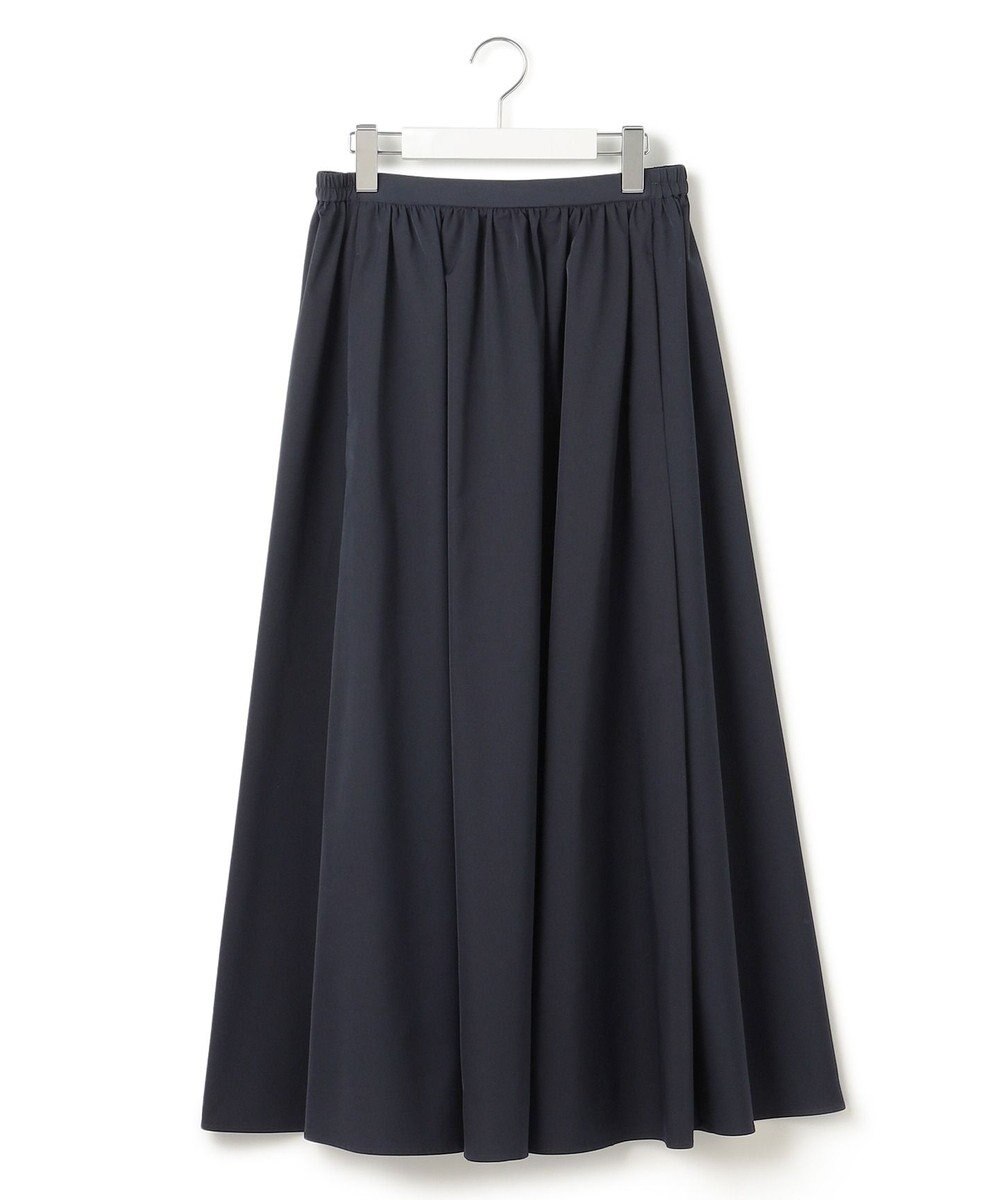 23区 【洗える】ブライトタフタ ギャザー スカート 