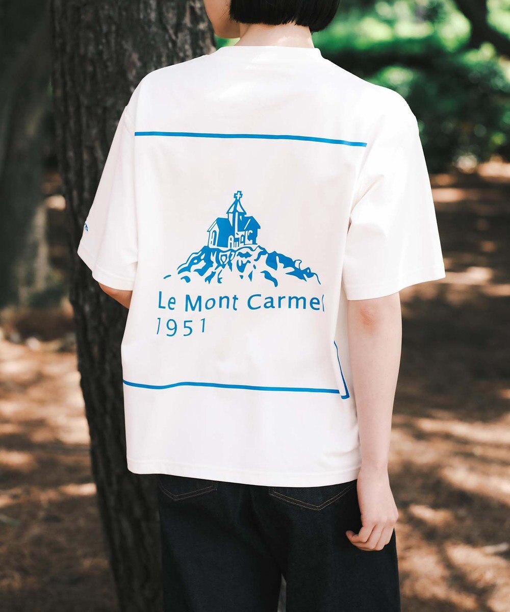 SHARE PARK LADIES 【UVカット・吸水速乾・ストレッチ・軽量 】バックプリントポケットTシャツ（S・Mサイズ） 