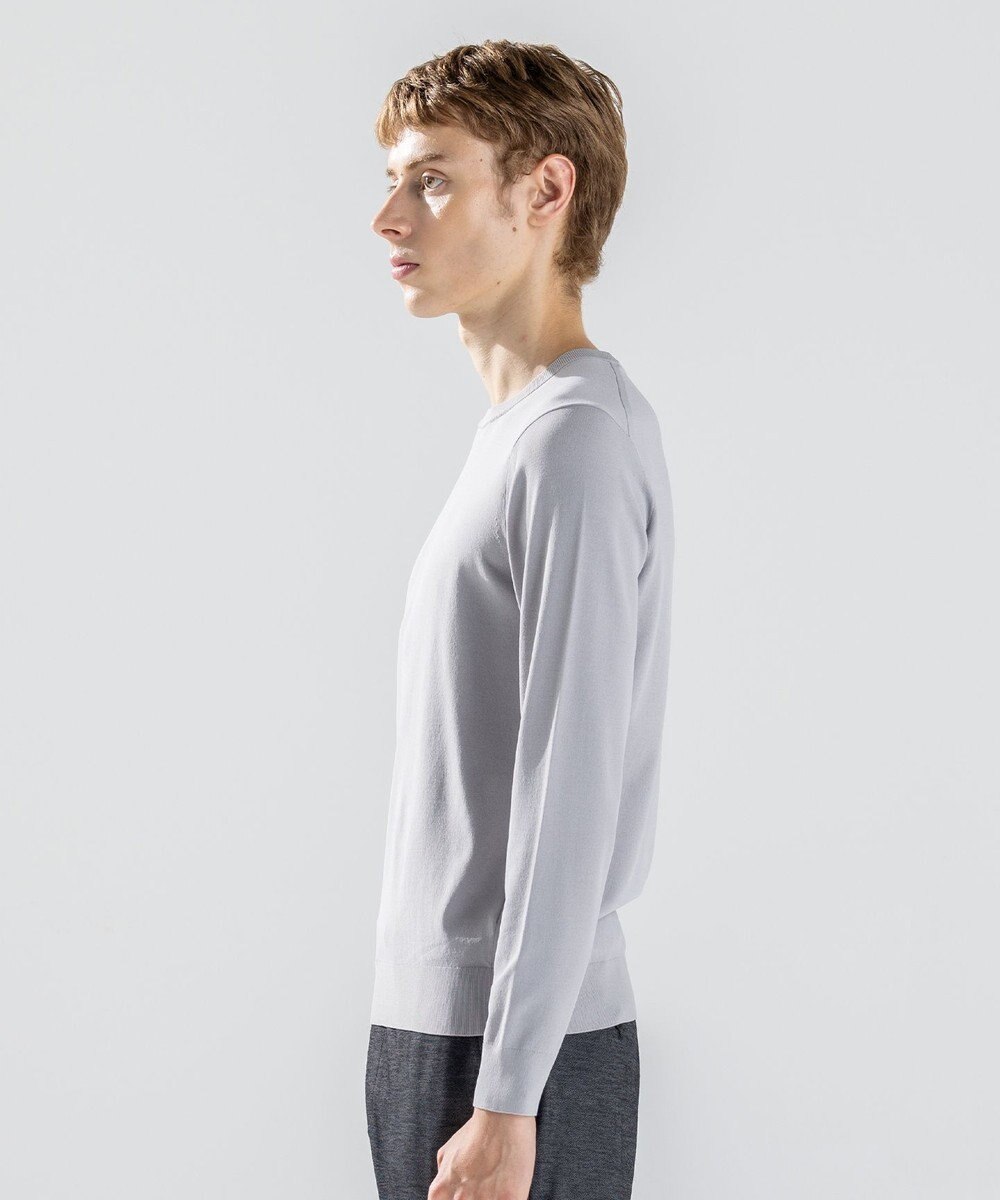 JOSEPH HOMME 【ストレッチ】リュクスレーヨン　クルーネック長袖ニット 