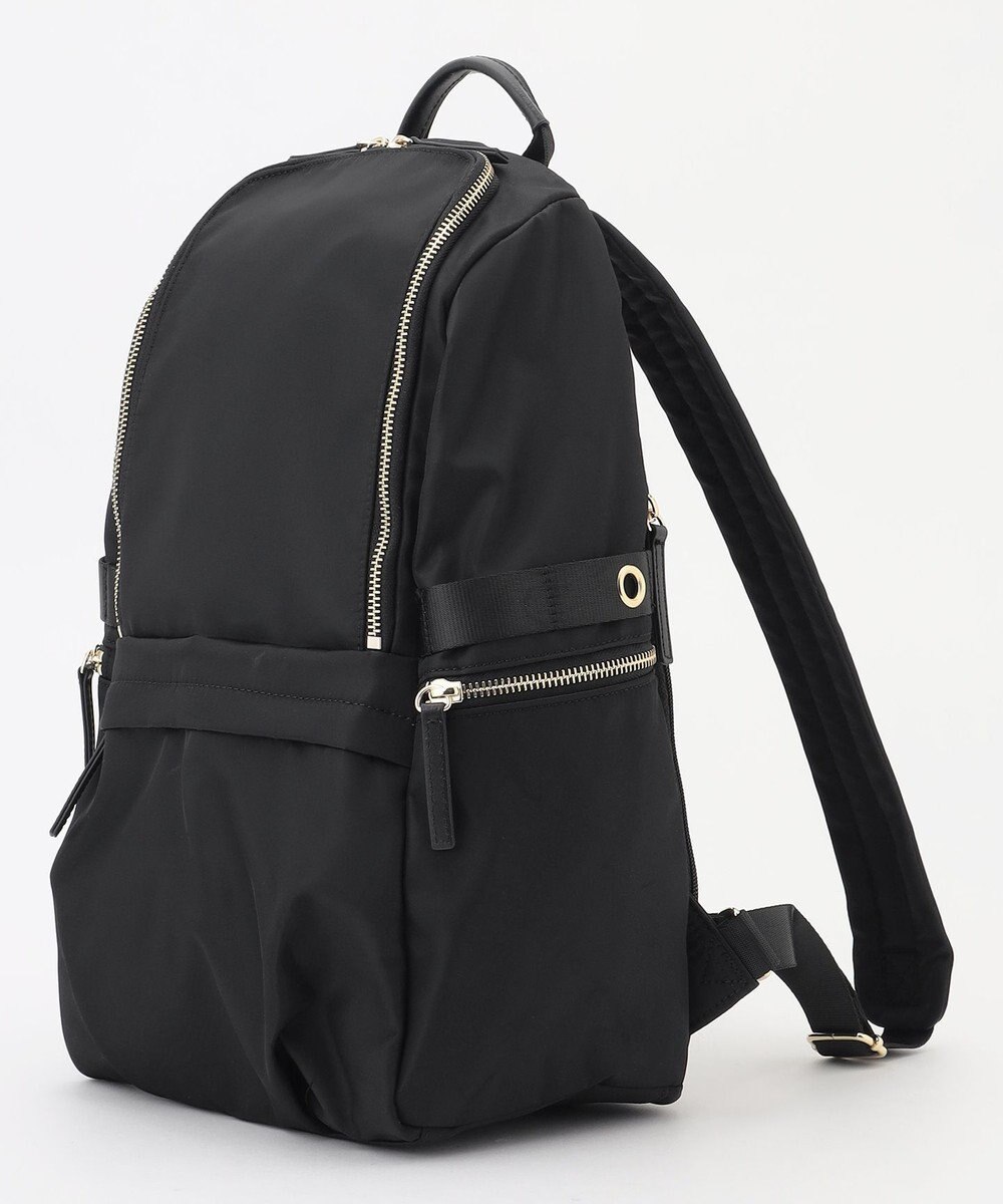 ICB 【A4サイズ収納可・容量約14L】8ポケットメタルファスナー ナイロンリュック 