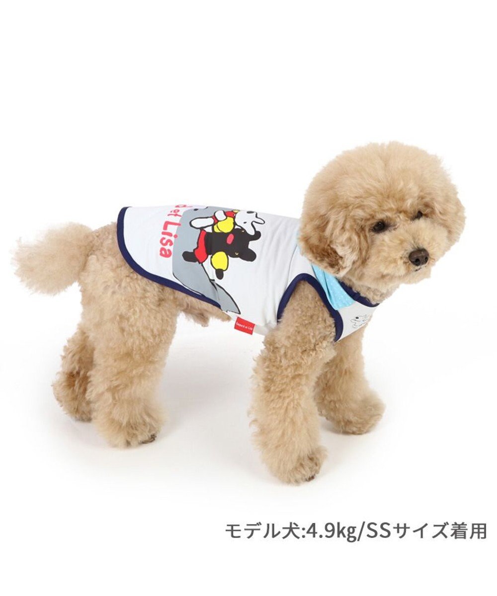 PET PARADISE リサとガスパール 接触冷感 タンクトップ 《くじら》 小型犬 