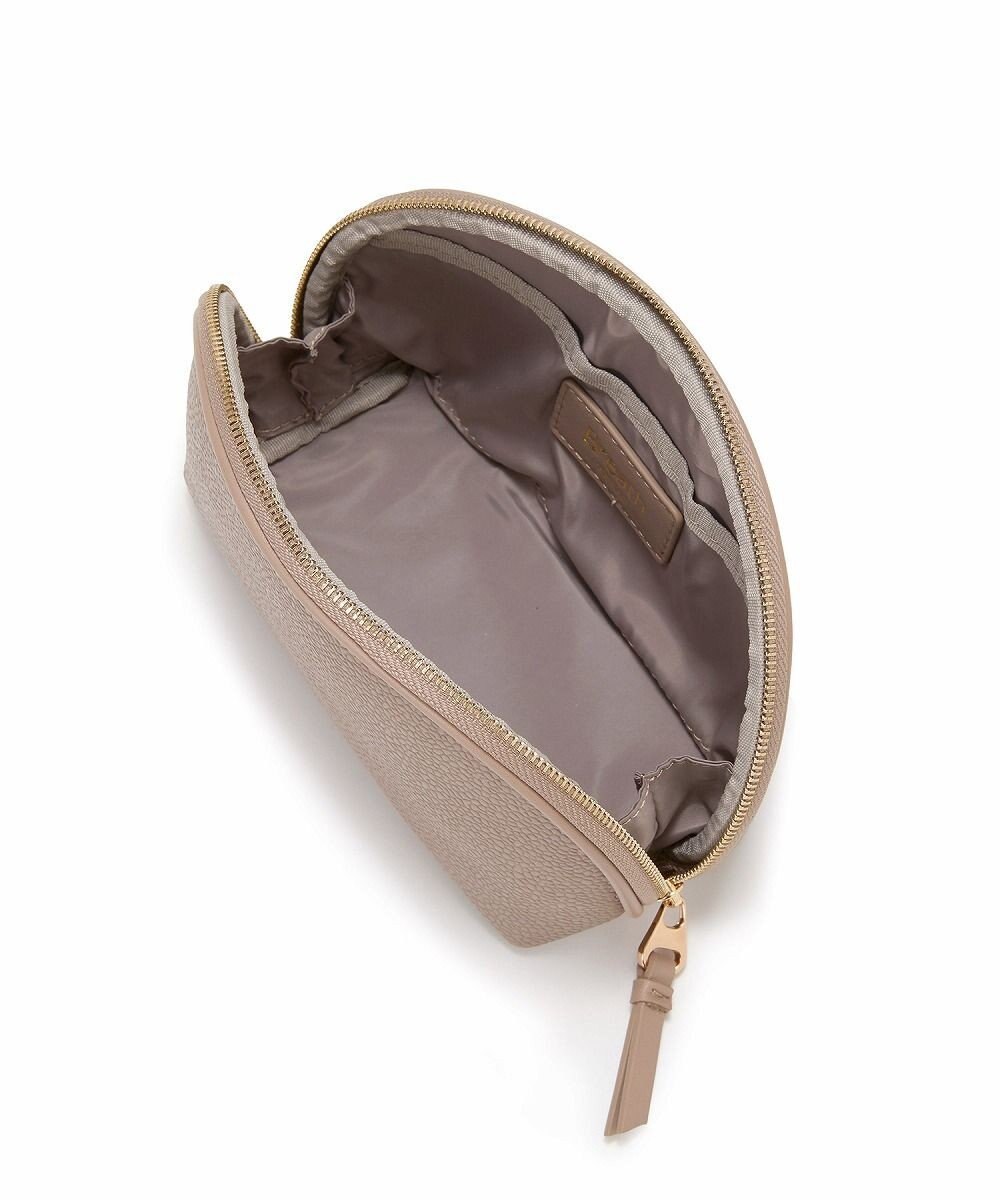 TOPKAPI 【Breath TOPKAPI】【TOPKAPI × 藤本美貴さんコラボ】スコッチグレイン ラウンドポーチ/撥水 