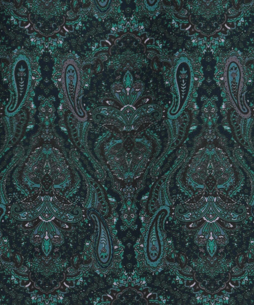 ANY 【洗濯機可/ウエストゴム】ウェーブプリントパンツ 