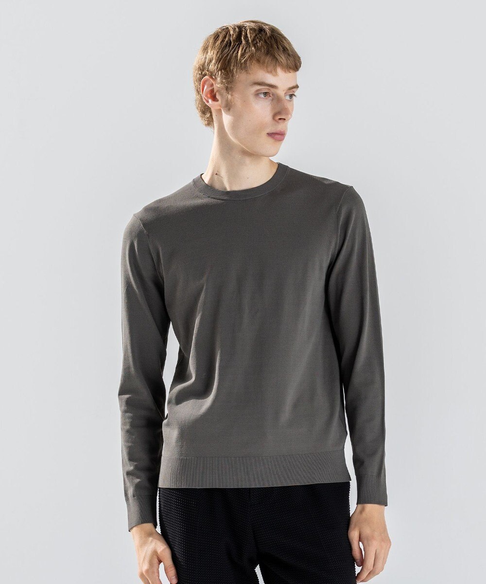 JOSEPH HOMME 【ストレッチ】リュクスレーヨン　クルーネック長袖ニット 