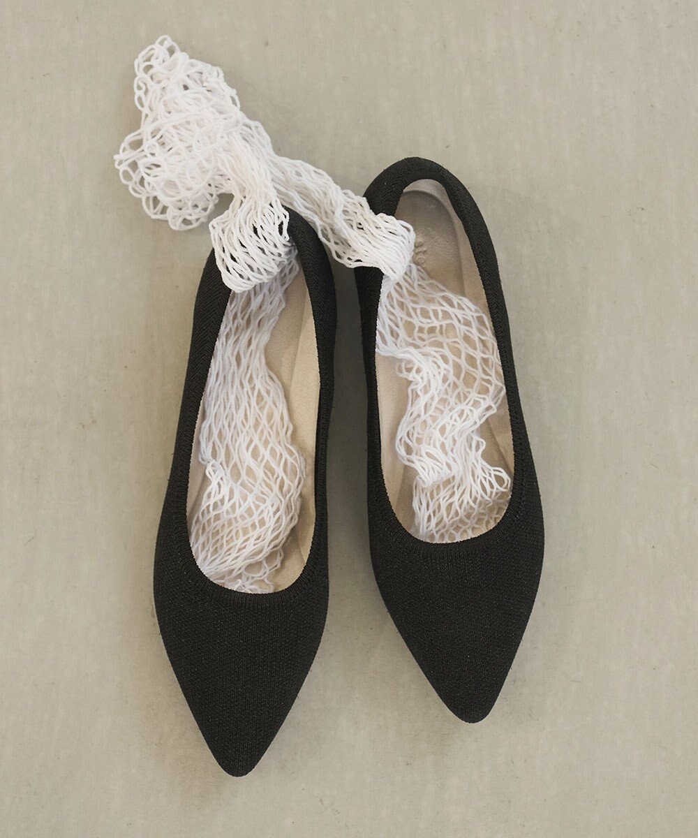 steppi フォルムフィット ポインテッド パンプス 