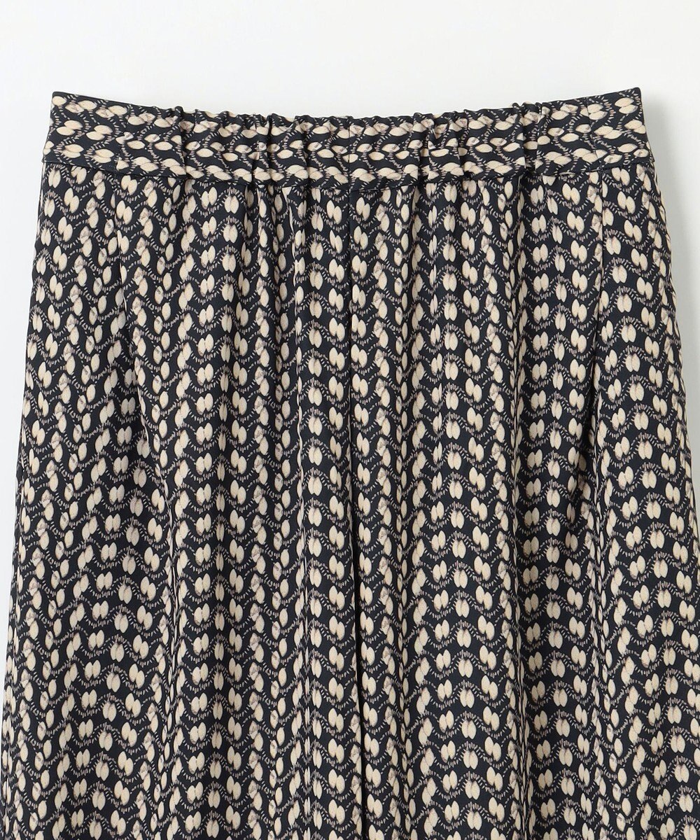 ANY 【洗濯機可/ウエストゴム】ウェーブプリントパンツ 