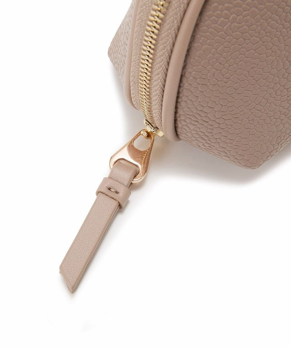 TOPKAPI 【Breath TOPKAPI】【TOPKAPI × 藤本美貴さんコラボ】スコッチグレイン ラウンドポーチ/撥水 