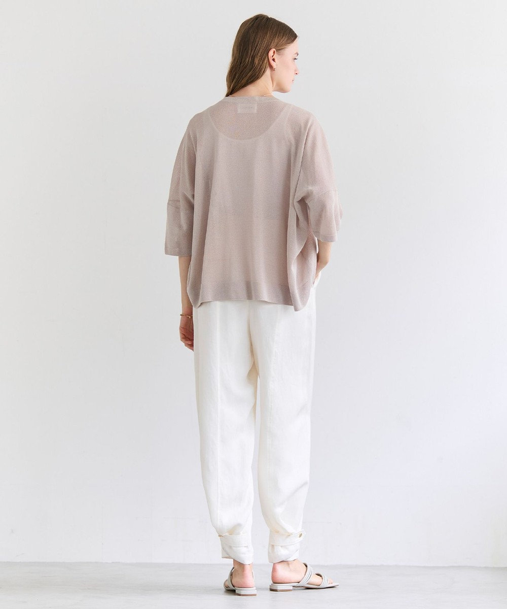 BEIGE， YOOPER / ドライタッチ シアーニット 