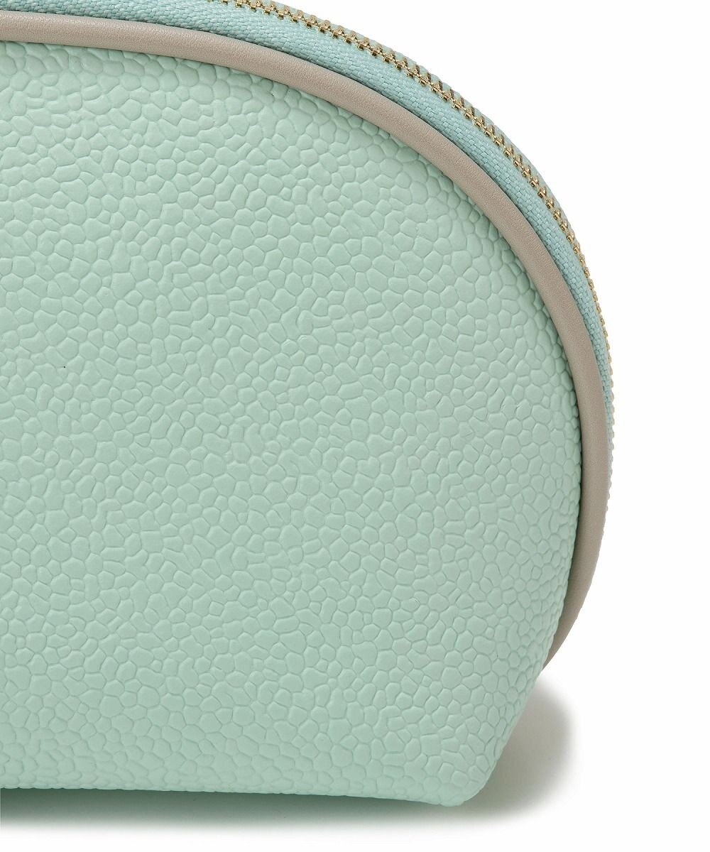 TOPKAPI 【Breath TOPKAPI】【TOPKAPI × 藤本美貴さんコラボ】スコッチグレイン ラウンドポーチ/撥水 