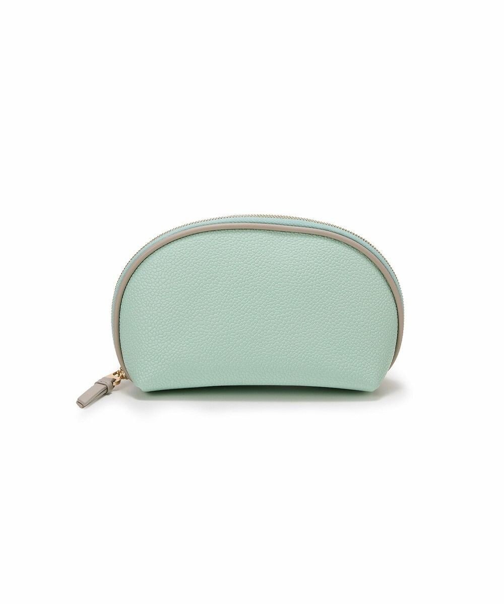 TOPKAPI 【Breath TOPKAPI】【TOPKAPI × 藤本美貴さんコラボ】スコッチグレイン ラウンドポーチ/撥水 