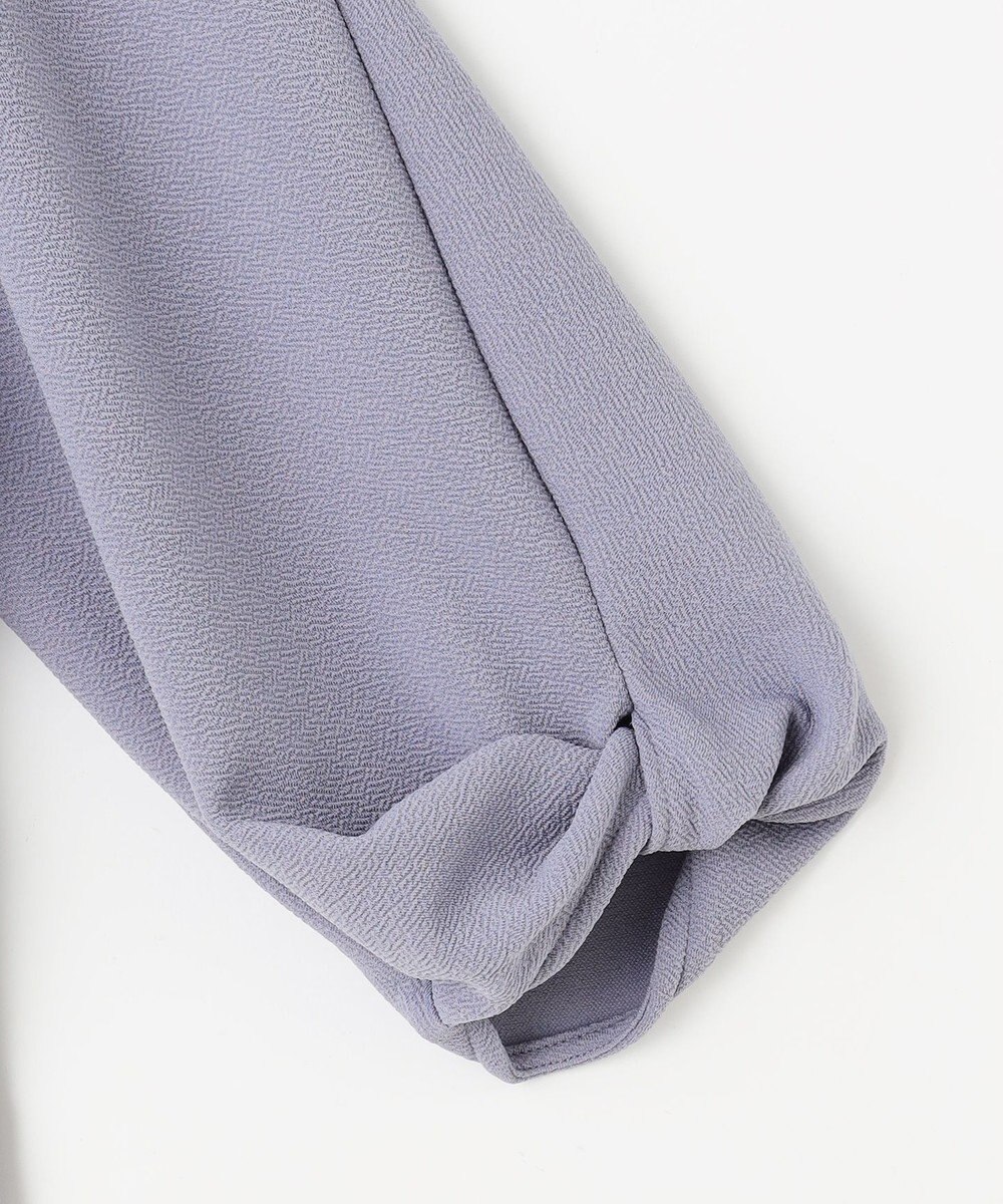 ANY L 【洗濯機可】ジャガード袖ねじりプルオーバー 