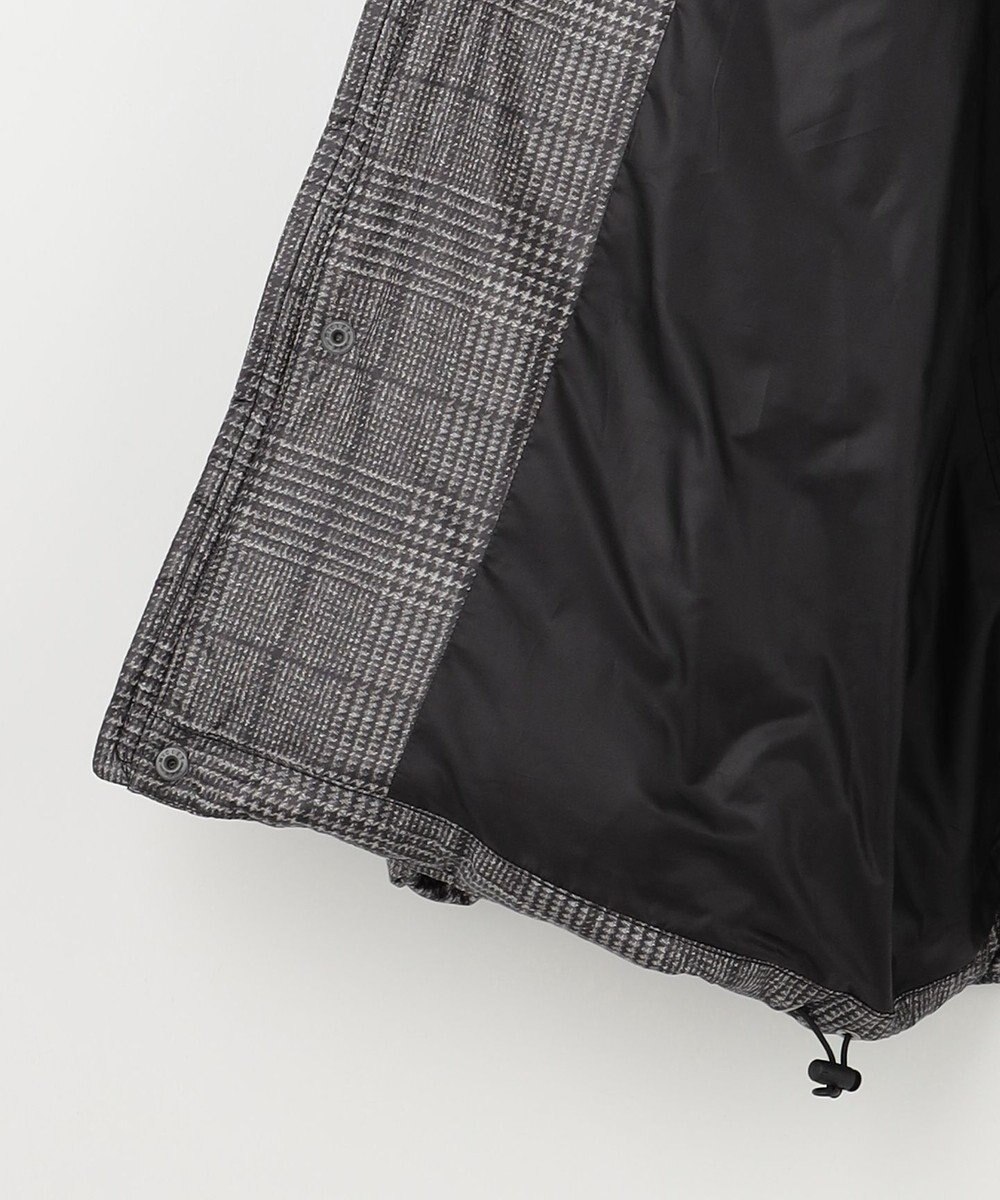 JOSEPH ABBOUD 【撥水/フード取り外し可/ダウン】パウダータフタ ダウン ブルゾン 