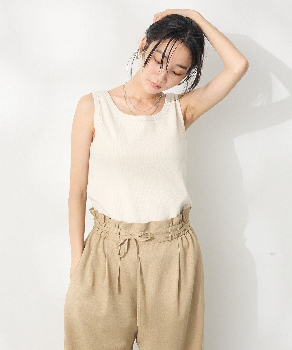 CRAFT STANDARD BOUTIQUE 【抗菌防臭】テレコタンクトップ 