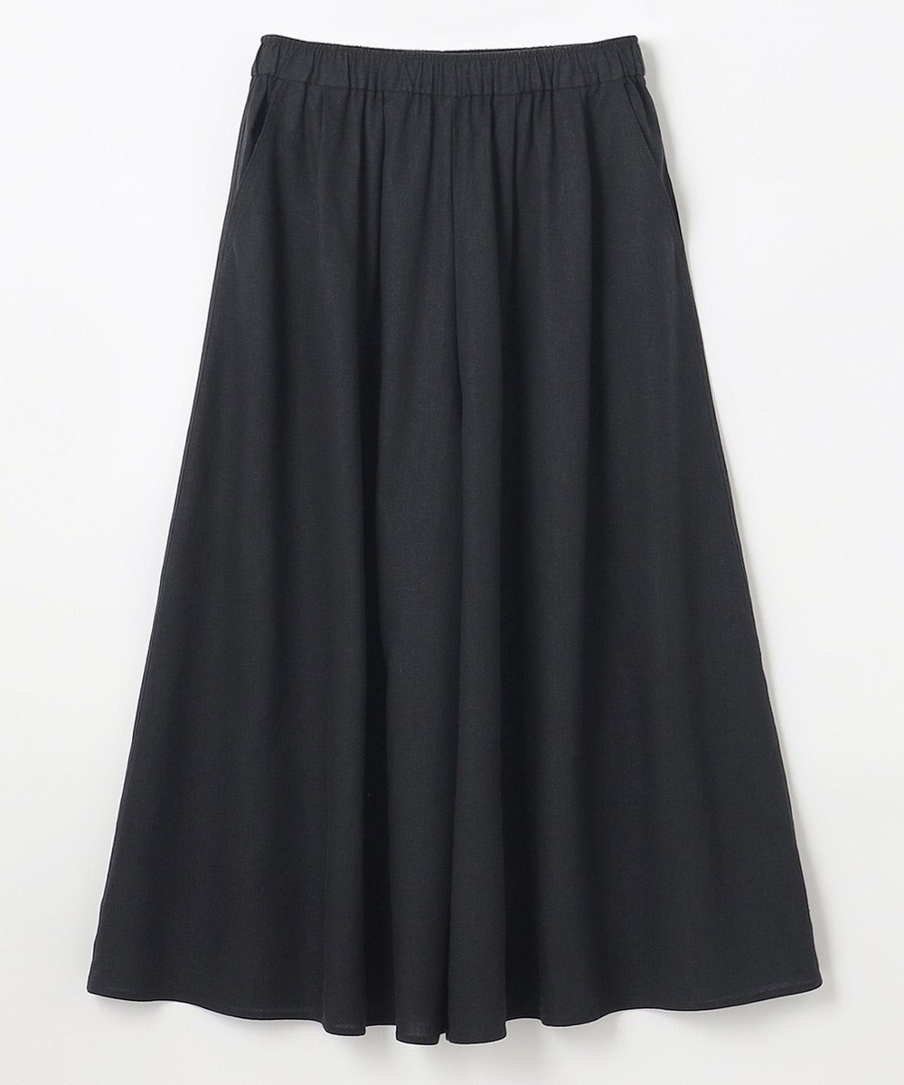 ANY 【ウエストゴム/接触冷感/UVケア】清涼リネンスカーチョ 