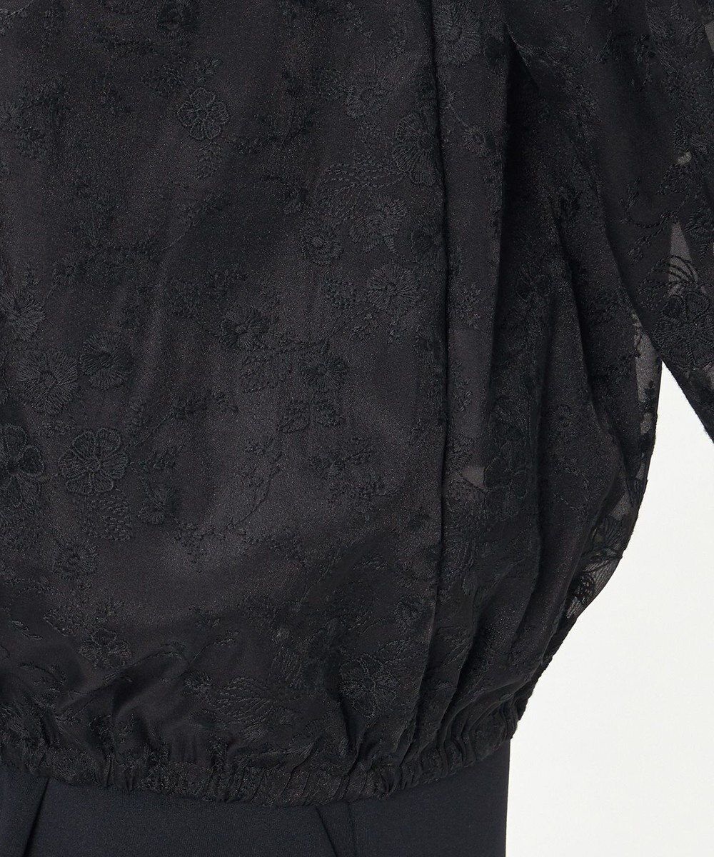 23区 L 【R(アール)】エンブロイダリーフラワー ブラウス 