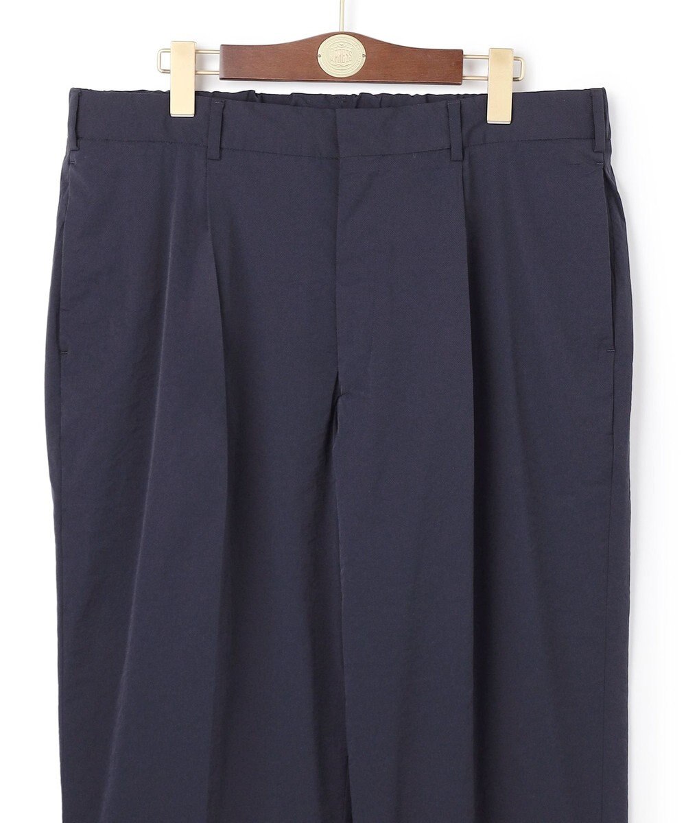 J.PRESS MEN 【J.PRESS ORIGINALS】【UNISEX】High Power Stretch Mechanical 1Tuck Slacks / New Wide Piped Stem 