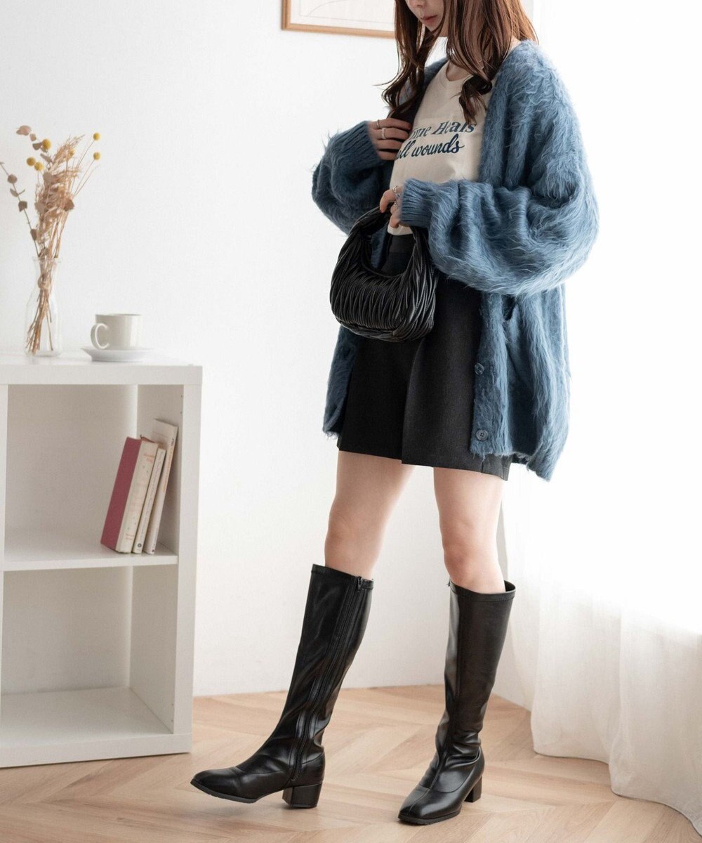 WEGO ストレッチロングブーツ 