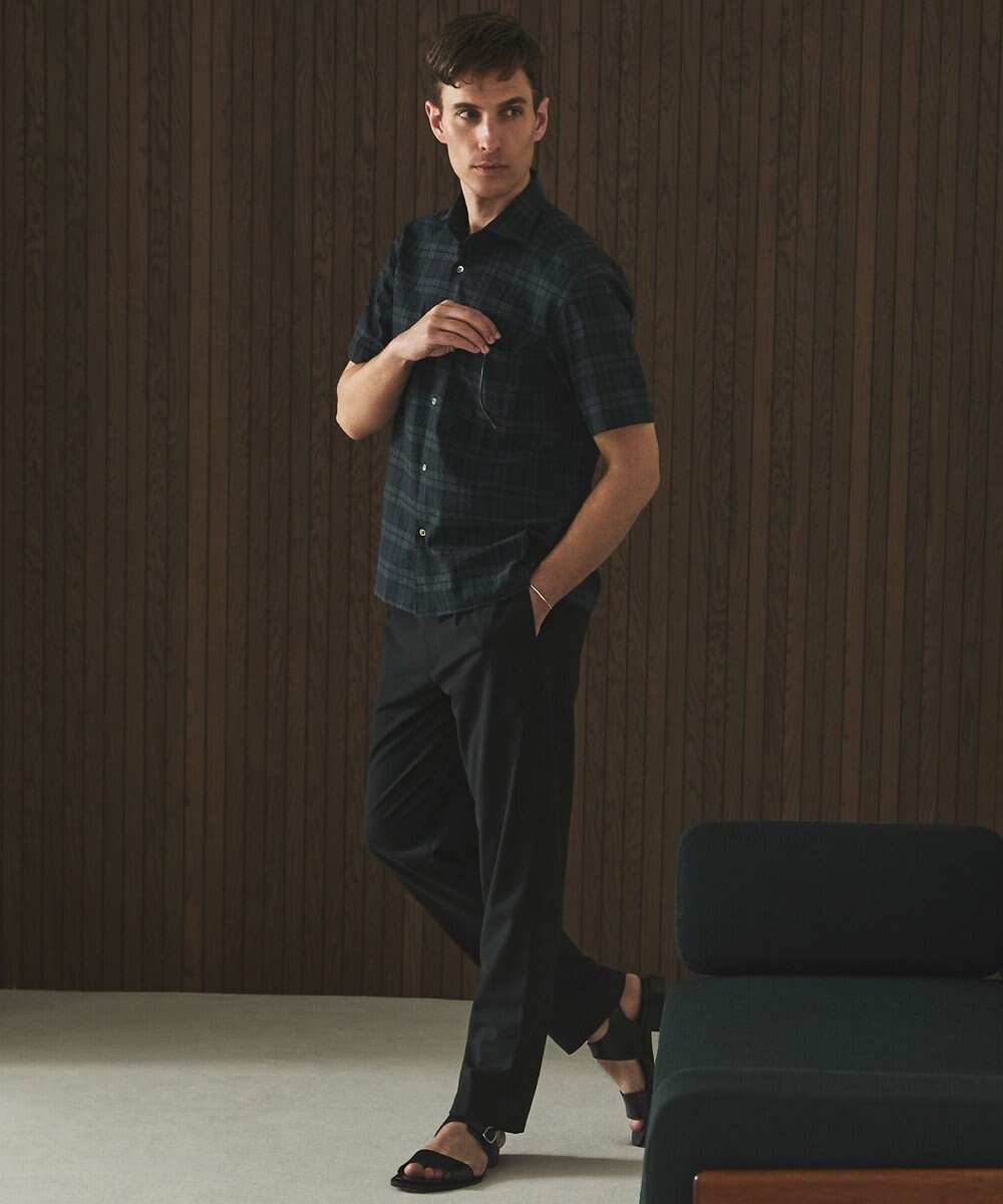 GOTAIRIKU リラックスシルエット【高通気性/吸水速乾】ドッツエアー クールマックスサッカーシャツ 