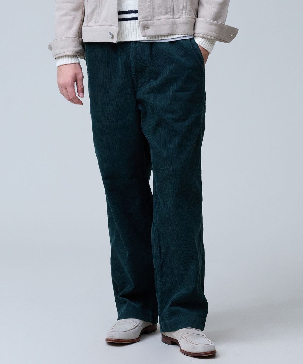 J.PRESS MEN 【NYUZELESS】コットンコーデュロイ イージーパンツ 