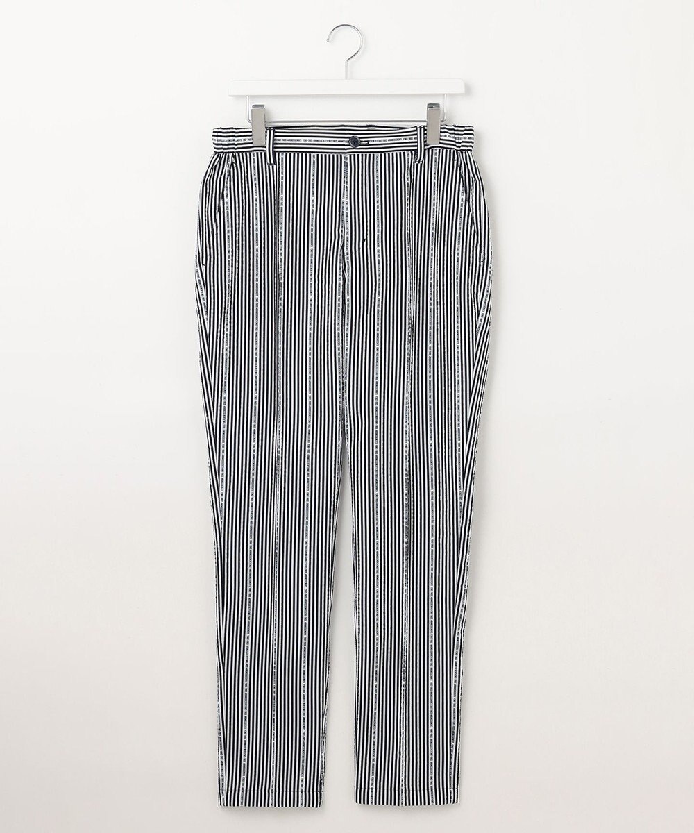 23区GOLF 【MEN】【撥水】ロゴストライプパンツ 