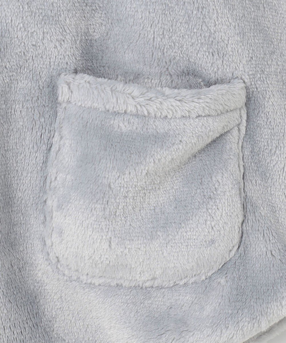 組曲 KIDS 【90㎝】あったかリバーシブルマント 