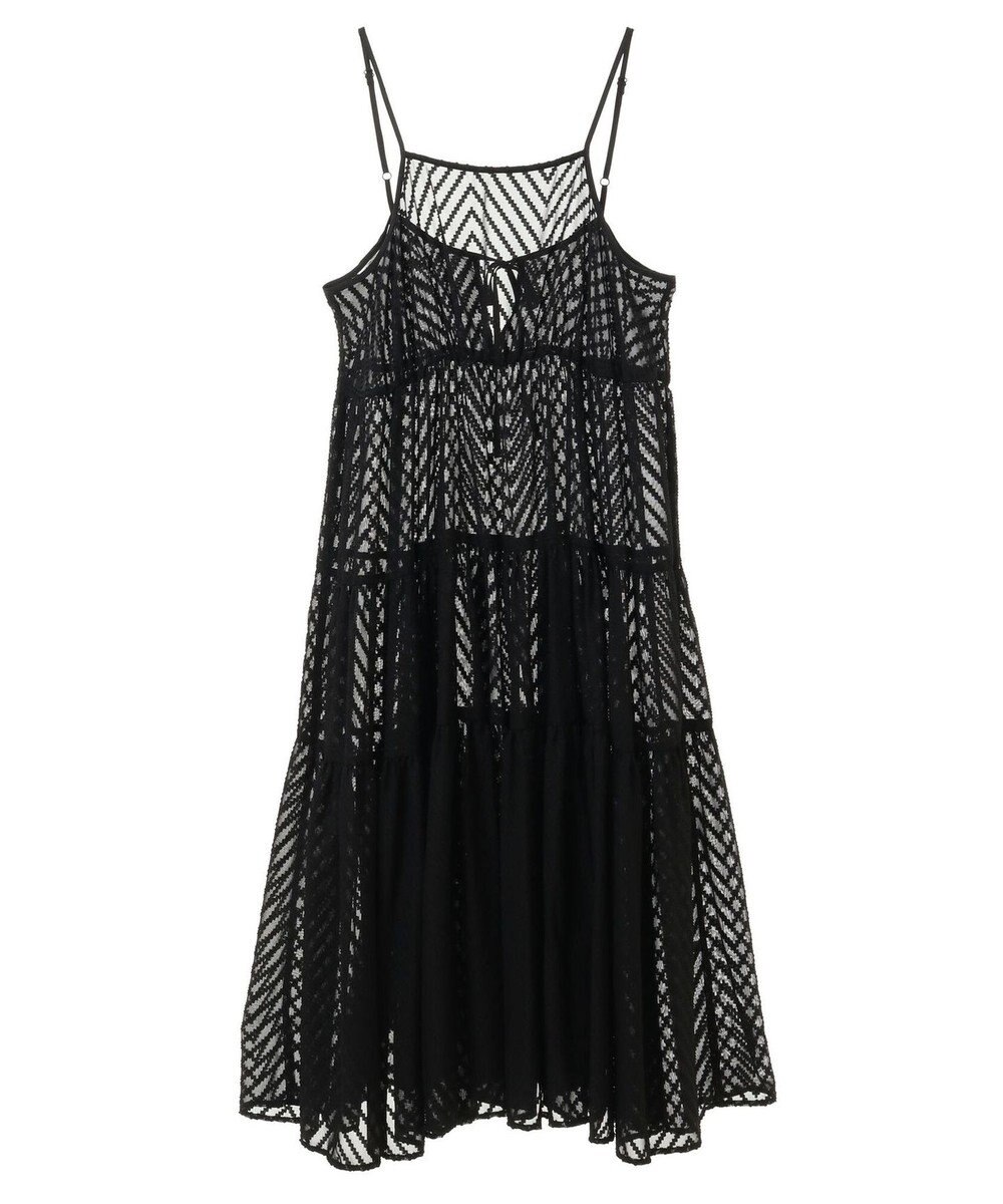 Green Parks armonia.ティアードシアーキャミワンピース 