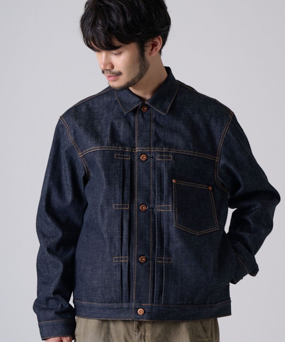 Ripo trenta anni 【洗える/人気商品】1ST TYPE RIGID DENIM JKデニムジャケット INDIGO