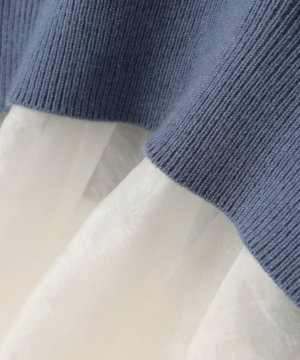 uncrave ウール ナイロン ペプラム ニット（uncrave STANDARD） 