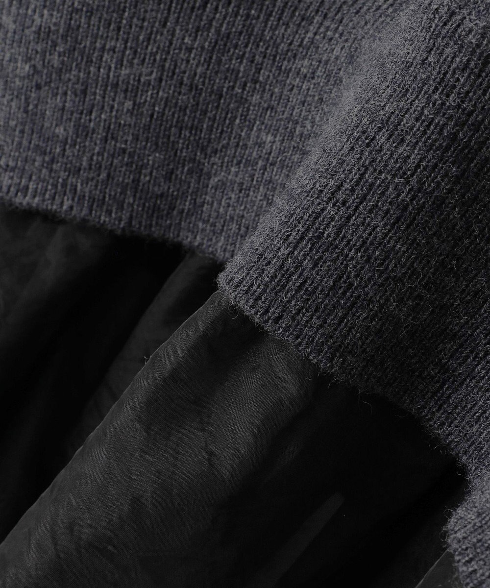 uncrave ウール ナイロン ペプラム ニット（uncrave STANDARD） 