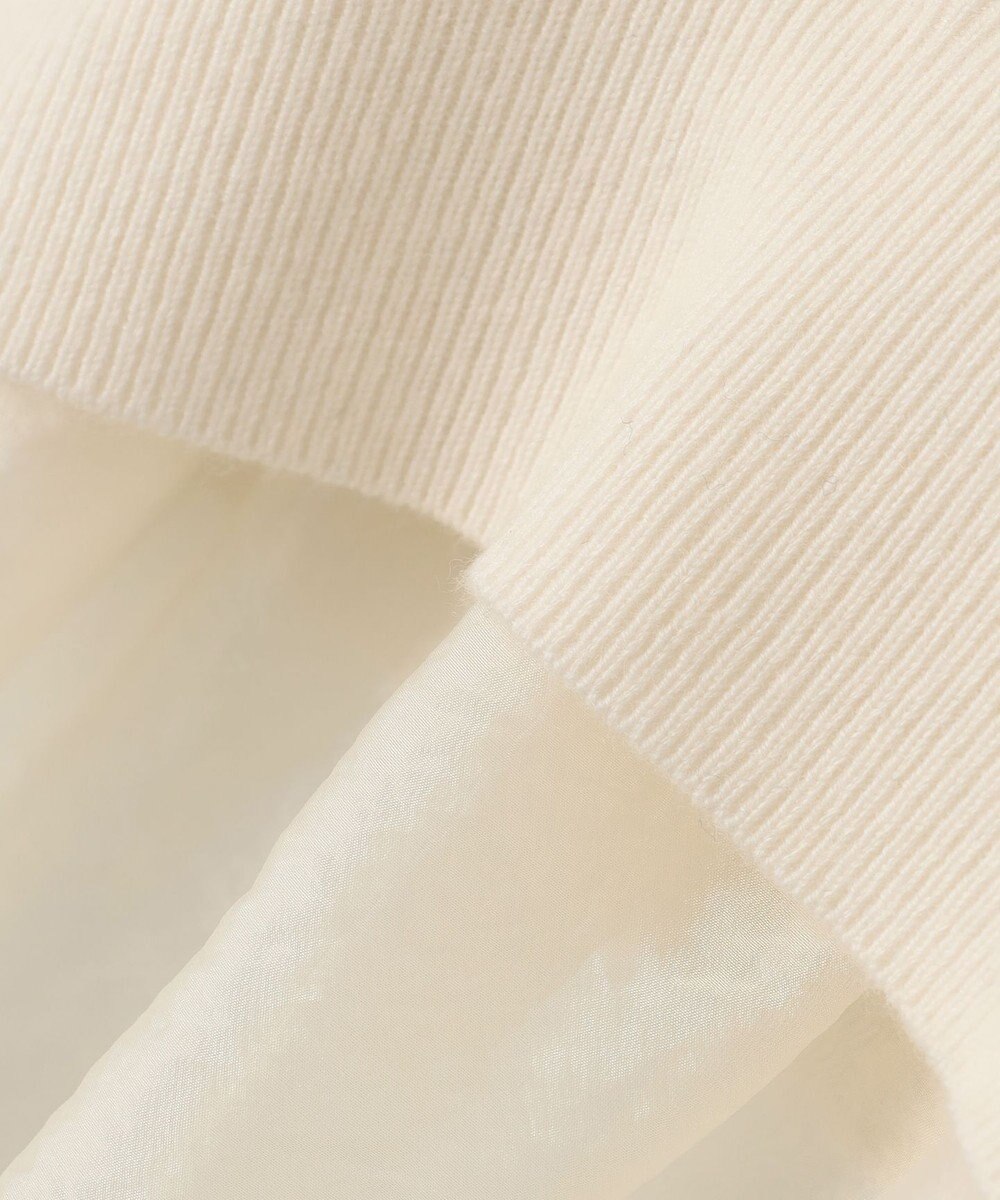 uncrave ウール ナイロン ペプラム ニット（uncrave STANDARD） 