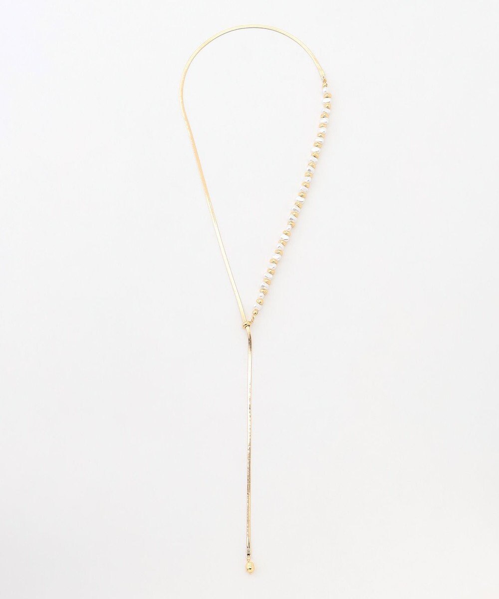 ICB パールメタルネックレス 