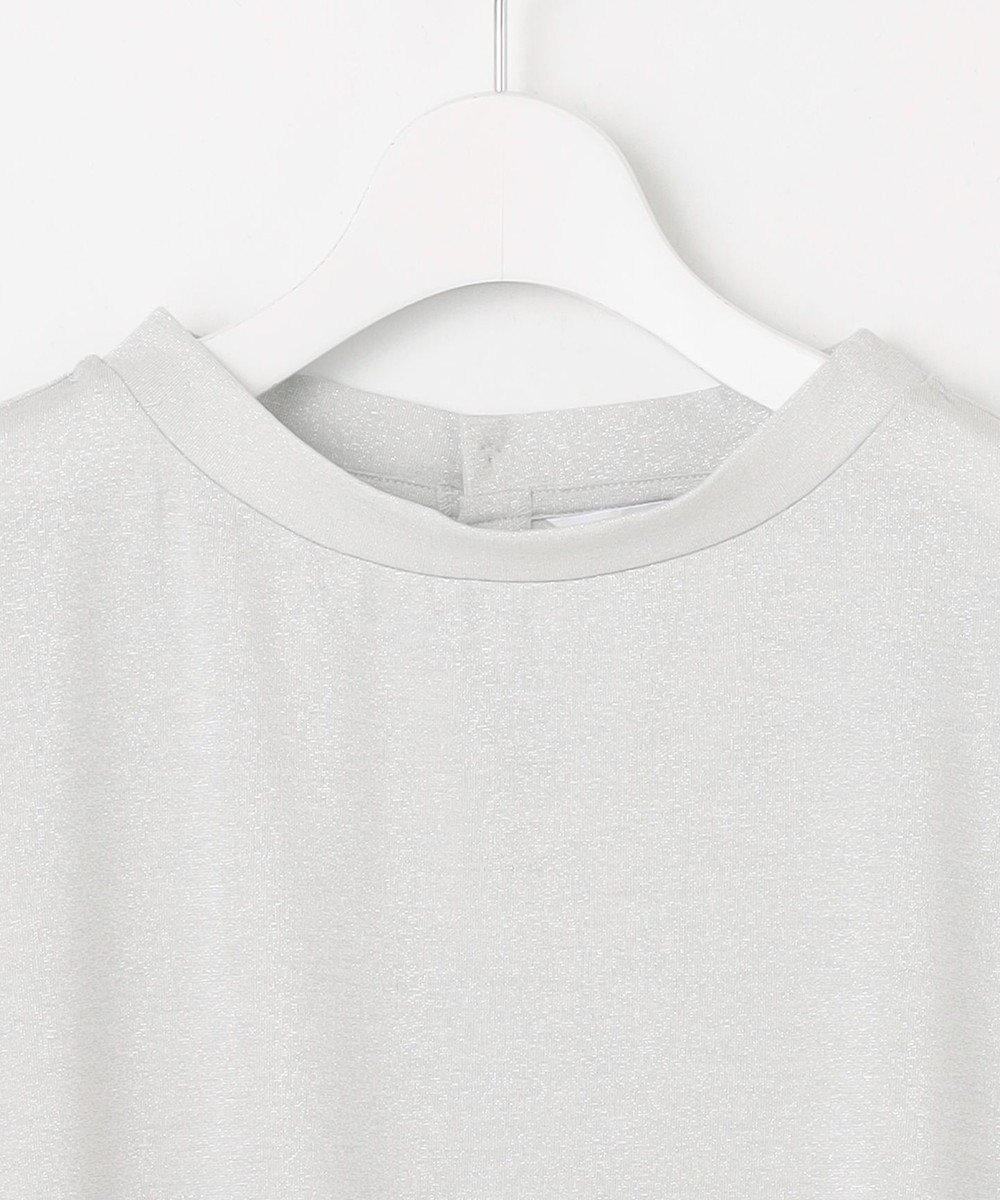 J.PRESS LADIES 【洗える・接触冷感・UVカット】ラメ天竺 カットソー 