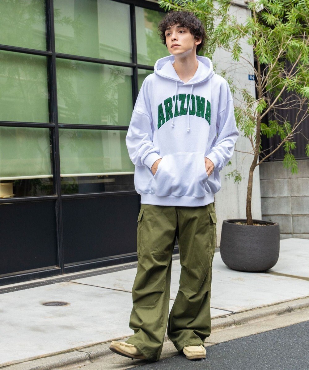 WEGO ヘビーウエイトサガラカレッジプルパーカー 