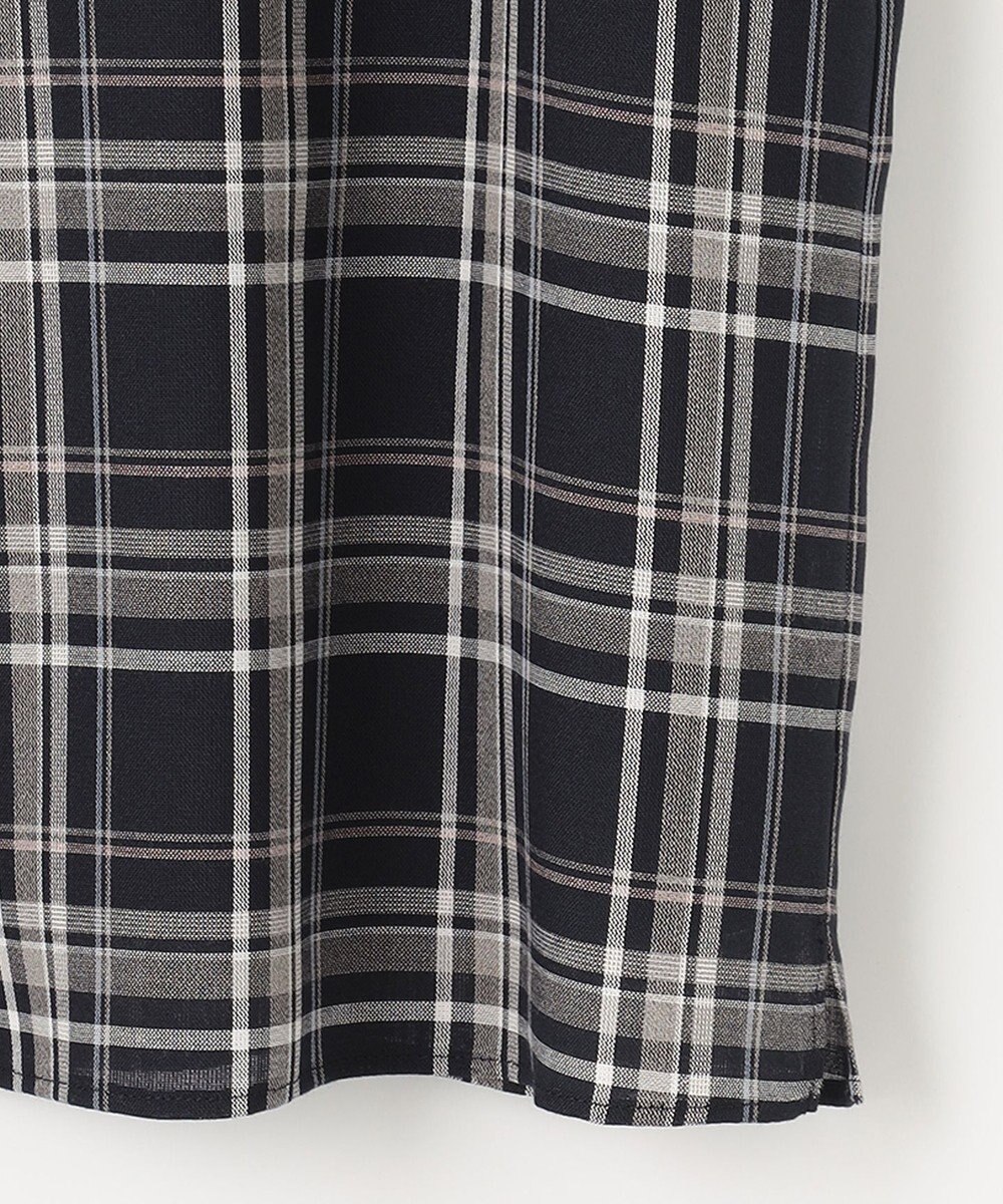 J.PRESS LADIES シアーストライプチェック カットソー 