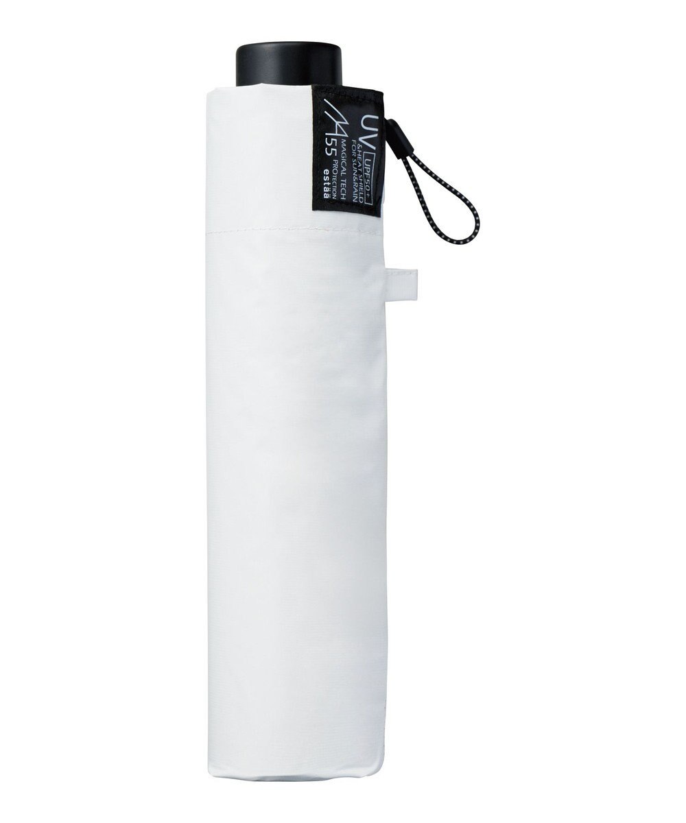 MOONBAT 【遮光100％/超軽量/耐久性】マジで軽い傘 晴雨兼用 折りたたみ日傘 マジカルテックプロテクション Tough 12 rib 55cm 