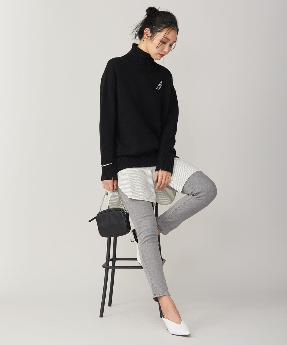 ICB 【洗える】スキニーデニム 