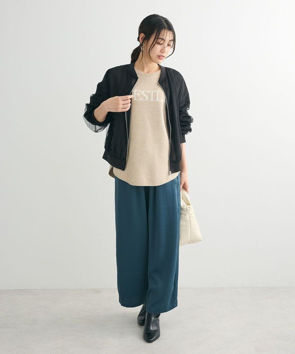 Green Parks チュールブルゾン 