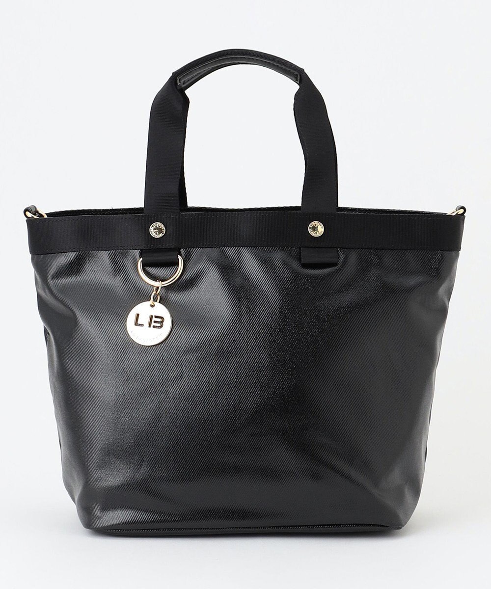 LA BAGAGERIE 【コットン×ポリウレタン】シャイニーミニトート 