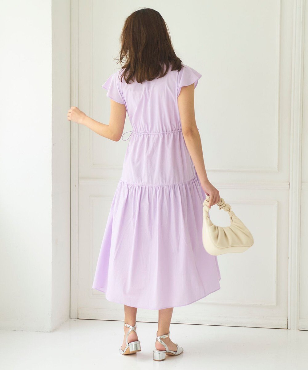 Feroux 【洗える】ドロストデザイン ワンピース 