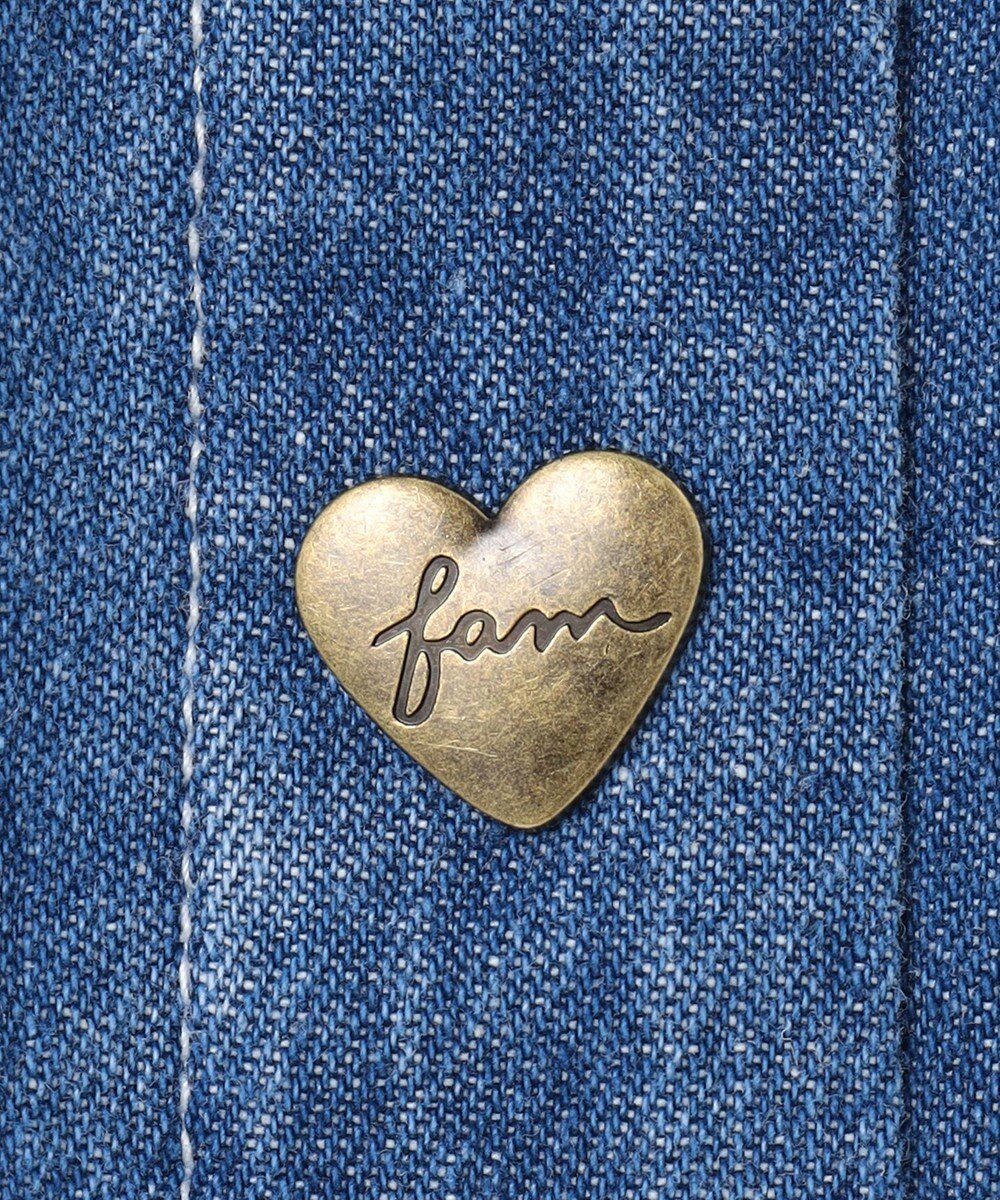 ANY KIDS デニムジャンパースカート 