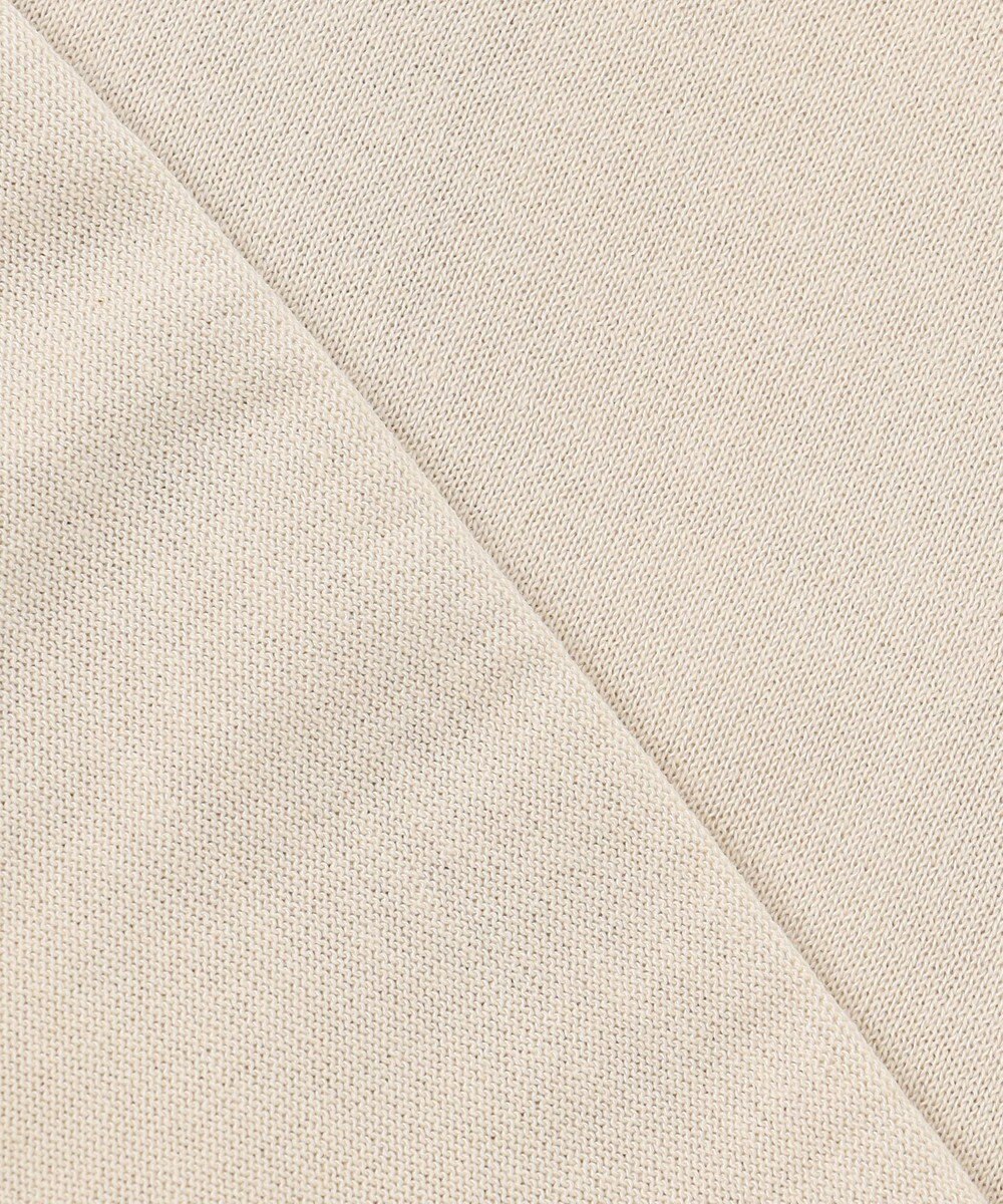 J.PRESS LADIES S 【洗える・抗菌防臭】コットンアセテート バンドカラー ニット 