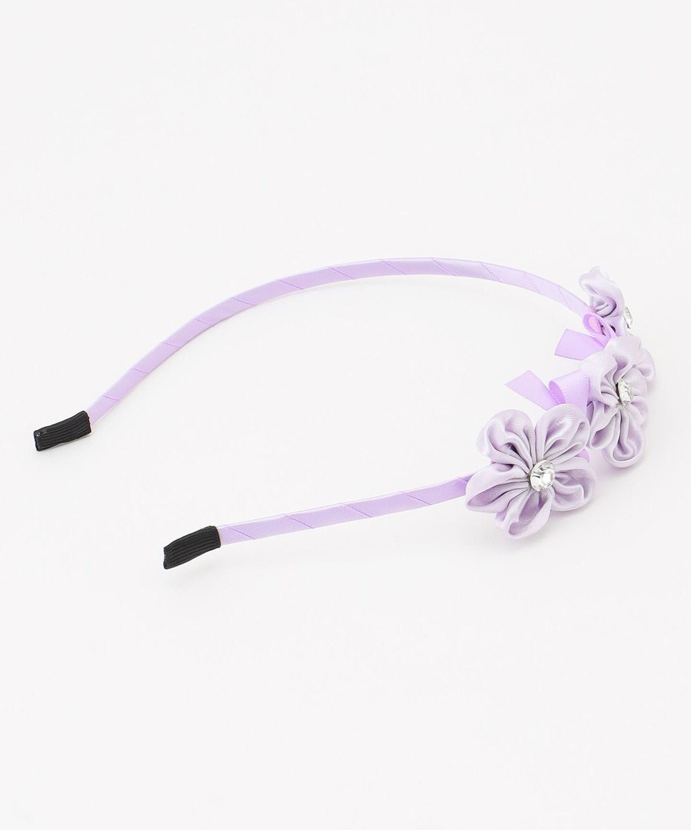 ANY KIDS お花×リボンカチューシャ 